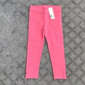 NWT Janie and Jack Pink Ponte Pants